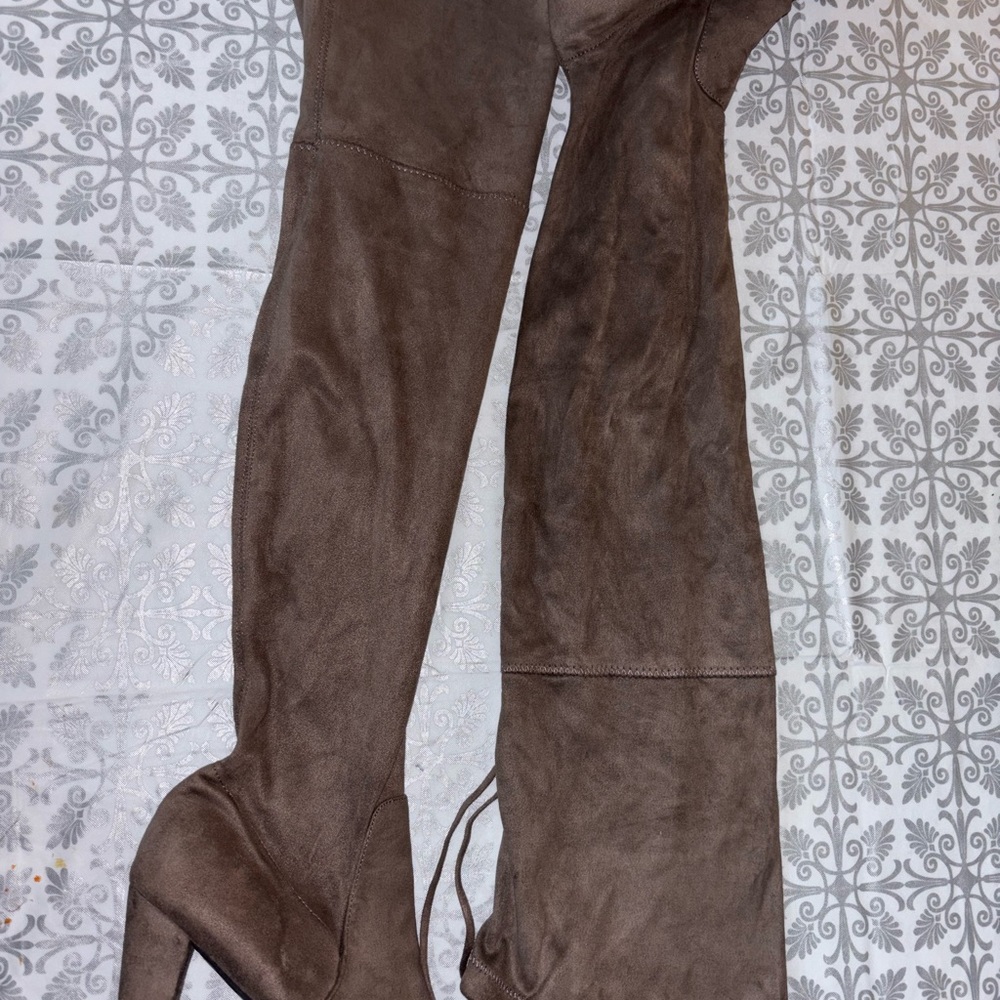 Catherine Malandrino Brown Over-the-Knee Boots